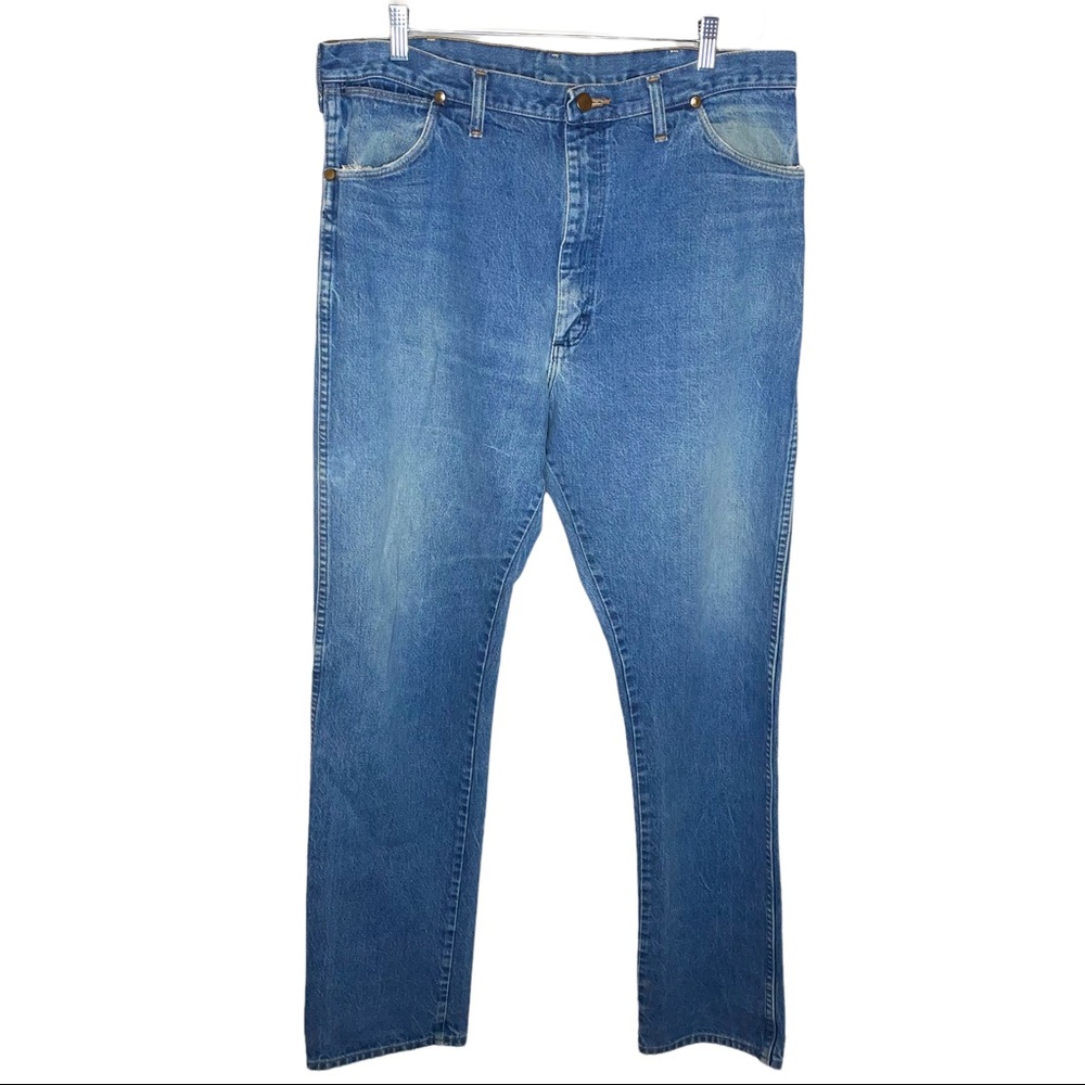 Vintage Wrangler High Rise Straight Jeans - Picture 2 of 16